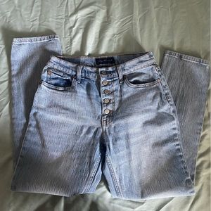 Aeropostale high rise mom jeans